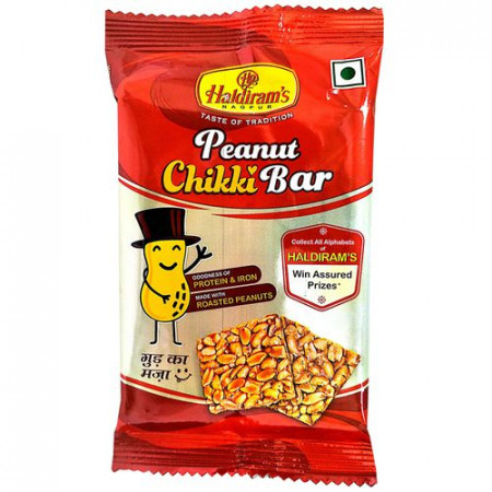 HALDIRAMS NAGPUR PEANUT CHIKKI BAR 25GM
